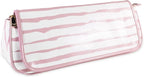 kate spade new york Hair Tool Organizer Bag, Goddess Stripe | Leatherette Travel Bag for Hair Dryer, Curler, Straightener, or Air Styler with Built in Heat Resistant Mat - Image 2