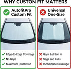 Custom Fit Automotive Reflective WindShield Sunshade for 2010 2011 2012 2013 2014 2015 2016 2017 2018 2019 Toyota Tundra - Image 5