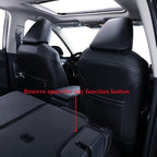 coverdream Custom Seat Covers Compatible with Select Toyota Corolla L,LE 2020 2021 2022 Models - Leatherette (Red/Black,Full Set) - Image 5