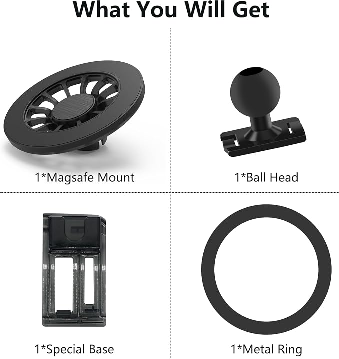 A3 Phone Mount for Magsafe, Exclusive Fit for Audi A3 S3 RS3 2021-2025, for iPhone 16/15/14/13/12/Mini Series, Air Vent Audi A3 Accessories - Image 4