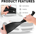 Stacool 2PCS New Car Seat Gap Filler with 2 Storage Areas,Stylish Car Seat Gap Storage for Stabilizing Phone,Keys Wallet,Universal Car Seat Gap Filler Organizer (Carbon Brown) - Image 3