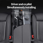 Car Seat Gap Filler, Seat Gap Organizer with Phone Holder, Car Seat Accessories, Car Organizer Fit Car SUV Truck-2PCS Gray - Image 6