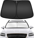 ARISMOTOR Windshield Sun Shade for Genesis GV70 2022-2025 2026 | Custom Fit, Foldable, Front Window Sunshade Sun Visor Protector, Block UV Rays, Keep Car Cooler by ARISMOTOR