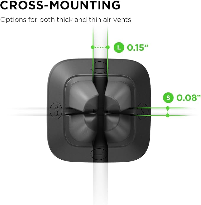 iOttie iTap Mini Magnetic Premium Air Vent Mount Holder for Easy Hands-Free Use, Secure Grip and 360-Degree Rotation for All Smartphones - Image 3