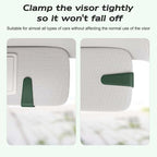 Sotfamily Magnetic Sunglass Holder for Car Visor, 2 Packs, Faux Leather | Strong Magnetism, for Most Car Visors, No Marks on Visor, Gift-Ready Packaging, Sunglass Organizer, Car Accessories for Men - Image 9