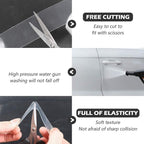 CloudBuyer Universal Door Edge Protector, Clear Sill Guard Film with Anti-Collision Protection for Vehicles (33Ft x 4In, Transparent) - Image 2