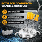 LidoDola 20'' Pressure Washer Surface Cleaner, Power Washer Accessory - Image 6
