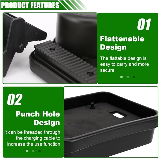 Car Cup Holder Tray, Detachable Eating Organizer Backseat Car Tray, Car Back Seat Organizer Foldable Desing, Automotive Accessories for Most Vehicles - Image 4