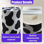 YoRise 4PCS Car Tissue Holder, Refillable Paper Napkin Holder, Portable Car Tissues Cylinder, Facial Tissue Box Travel Accessories, Tissues Boxes Container for Automotive Cup Holder (Cow) - Image 3
