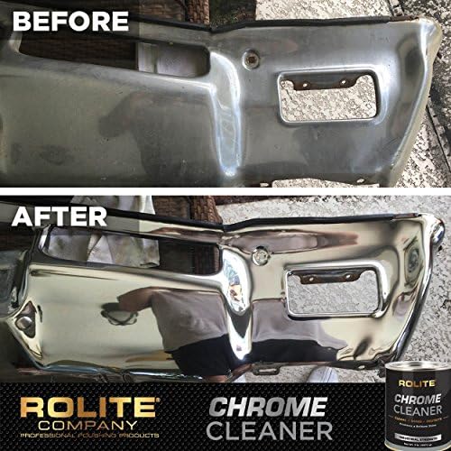 Rolite Chrome Cleaner 1 Lb for Chrome Plated Surfaces Motorcycles Automobiles Boats Rvs Bumpers Tarnish Removal - Image 4