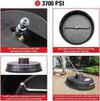 Simpson 15" Steel Pressure Washer Surface Cleaner, 2026 Version, 80299 - Image 4