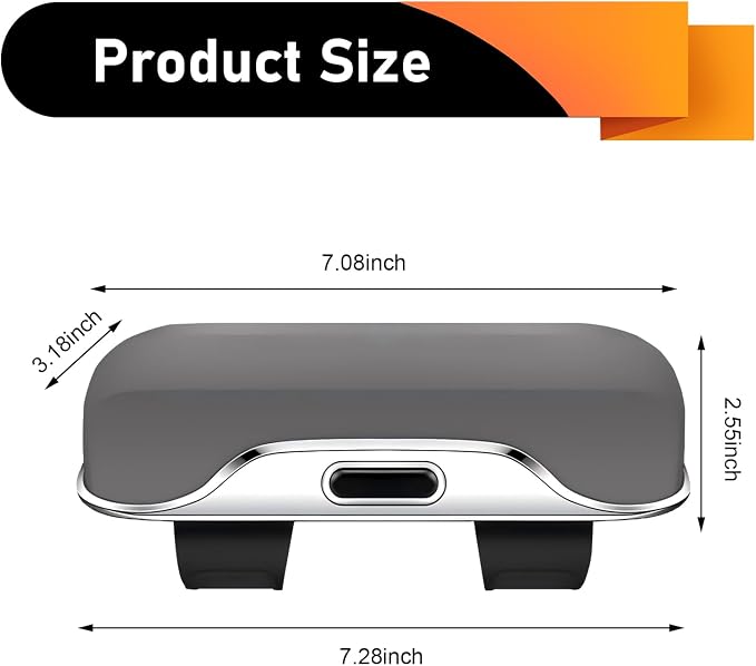 Car Visor Sunglass Holder, ABS Anti-scratch Eyeglasses Protection Case, Multi-function One-press Open Storage Box, Sun Visor Organizer Accessory for Most SUVs Sedans Trucks (Gray) - Image 2