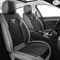 Fit for Toyota Corolla Seat Covers 2001-2026,Premium Leather, 360° Full Protection, Thick Padding & Memory Foam, Waterproof & Stain-Resistant Car Seat Cover Front Set (2 Seat,Gray&Black) by Unknown