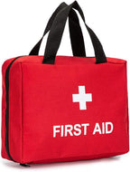 Red First Aid Bag Empty Travel Rescue Pouch First Responder Storage Medicine Emergency Bag for Car Home Office Kitchen Sport Outdoors (Green) - Image 3