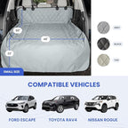 4Knines Heavy-Duty SUV Cargo Liner for Dogs, Tan Small | K9-Shield waterproof layer, non-slip backing, quick-release clips for easy install and cleanup. Machine washable. - Image 2