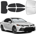 for Toyota Camry 2018-2024 Car Window Shades, 8Pcs Full Window Covers | Privacy Sun Shade Set for Front Windshield Side and Rear Windows, Keeps Vehicle Cool for Camping Napping by MakeLifeBetter