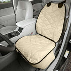 4Knines Heavy Duty Front Bucket Seat Cover for Dogs, Waterproof, Tan | Heavy-duty with K9-Shield waterproof protection. Fits captain & bucket seats. Nonslip. Easy install & clean. by 4Knines