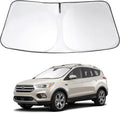 Windshield Sun Shade Sunshade for 2013-2018 2019 Ford Escape | Full covered for windshield, Foldable & Durable, Block UV Rays, Reduce Heat, Easy to install, Keeps Car Cooler by LHFLIVE