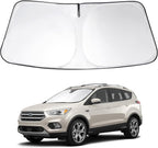 Windshield Sun Shade Sunshade for 2013-2018 2019 Ford Escape | Full covered for windshield, Foldable & Durable, Block UV Rays, Reduce Heat, Easy to install, Keeps Car Cooler by LHFLIVE