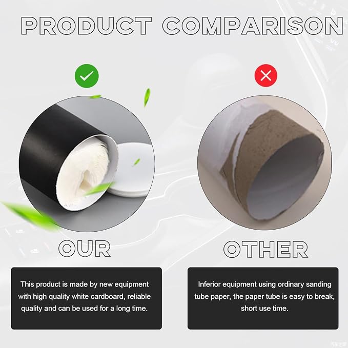 4 PCS Car Tissue Holder, Travel Tissues Packs Round Paper Napkins Container with Papers Inside, Paper Towel Cylinder Fits Automotive Cup Holder, Interior Car Accessories (Wood) - Image 6