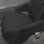FH Group Custom Fit Car Seat Covers Specifically Made for 2011-2020 Toyota Sienna 7 Seater with Ultraflex Neoprene Water Resistant Automotive Seat Covers - Full Set Black - Image 12
