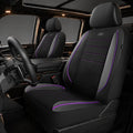 Skechers Air-Cooled Memory Foam Seat Covers,Mesh Thick Car Seat Covers,Piping Leather Car Seat Covers Front Seats,Airbag Compatible,Automotive Comfort Universal FitMost Cars,Vans,Truck,SUV,Purple by Unknown