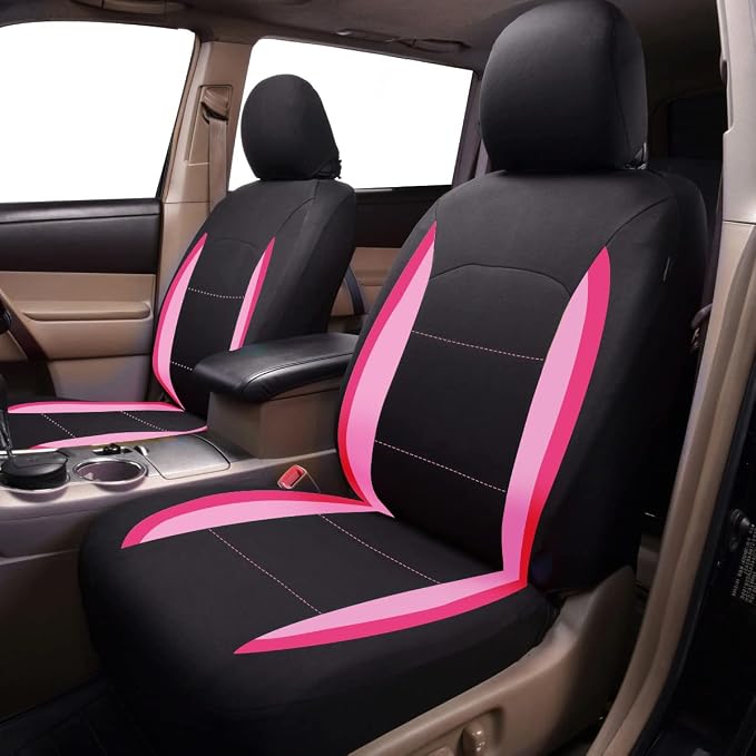 Flying Banner Car Seat Covers Front Seats Rear Bench Polyester car seat Protectors Easy installations Rear Bench Split Classic Man Lady Truck - Image 3