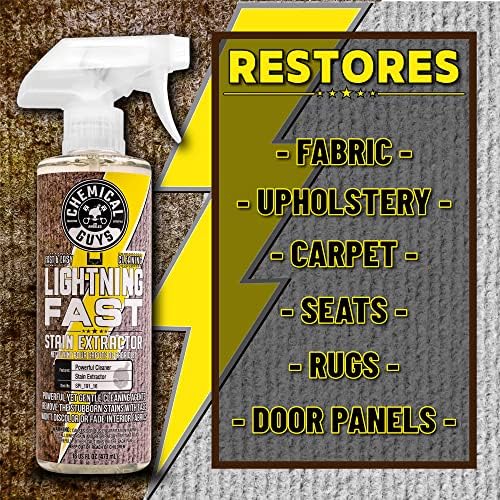 Chemical Guys, Lightning Fast Carpet & Upholstery Stain Extractor, 16 Fl Oz (Pack of 12) - Image 2