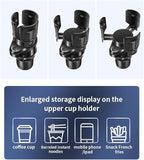 Multi-Functional 3 in 1 Car Cup Holder Expander with Detachable Cup Holder Ashtray, Adjustable Car Cup Holder Adapter, Expandable Cup Holder Insert Fits 18‑40oz Large Tumblers and Water Bottles - Image 7
