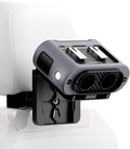 Socool Portable Car Fan Rechargeable Battery Opearated, Clip on Car Seat Headrest 360 Rotatable, 5-Speed Backseat Fans for Baby Rear Facing Cooling with Dual Air Outlets for SUV RV Truck by Socoolfancoolinhand