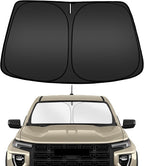 ARISMOTOR Windshield Sun Shade for GMC Canyon 2023-2026 | Custom Fit, Foldable, Front Window Sunshade Sun Visor Protector, Block UV Rays, Keep Car Cooler by ARISMOTOR