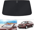 KUST Windshield Sun Shade for Nissan Sentra 2007-2012 Accessories Custom Fit Sunshade Foldable Window Sun Visor Protector Blocks UV Rays Keep Your Car Cooler by KUST