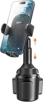 APPS2Car Universal Car Cup Phone Holder | Quick Extension Long Arm | 360° Swivel | Adjustable for iPhone, Samsung, Google, and All Smartphones | Stable & No Shake Design - Image 7