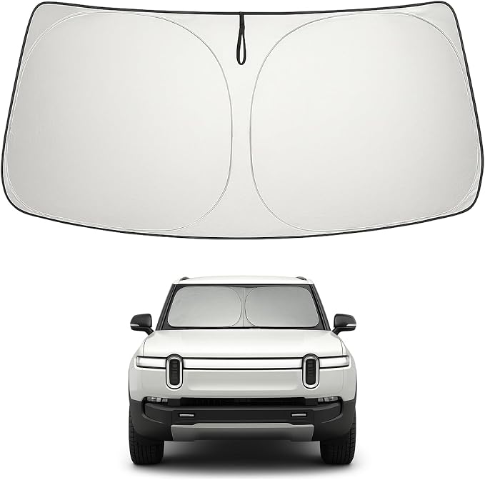 Proadsy Custom Fit 2015-2026 Benz S-Class Windshield Sun Shade, Blocks Heat | 240T Heat Shield, Drops Temp 54°F, Blocks 99% UV, Prevents Dashboard Cracking, Summer Parking & Beach Trips, Easy Twist-Fold by Proadsy