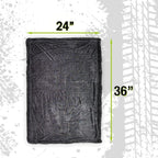 ExoForma Mega Car Drying Towel - Holds Up to 9 lbs, No Streaks, Scratches, or Water Spots | 1200 GSM Microfiber Double Twist Pile & Edgeless Design, 1 Quick & Effortless Dry - 24” x 36” - Image 3
