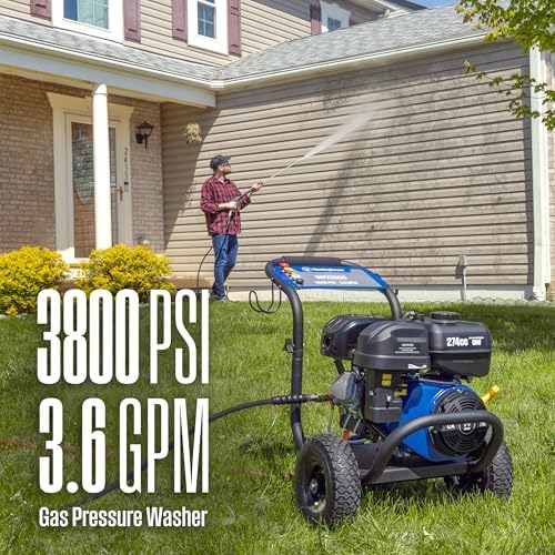 Westinghouse WPX3800 Gas Pressure Washer, 3800 PSI and 3.6 GPM, Onboard Soap Tank, Spray Gun and Wand, 5 Nozzle Set, for Cars/Fences/Driveways/Homes/Patios/Furniture, Black - Image 2