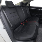 EKR Civic Seat Covers Custom Fit for Honda Civic (Hatchback) 2022-2026 (Rear W/NO Armrest),Waterproof Car Seat Cover Full Set,Neoprene(Black) - Image 4