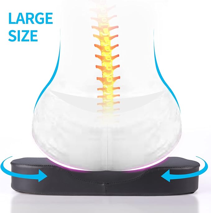 Car Seat Cushion, Comfort Memory Foam Seat Cushion for Driving - Image 6