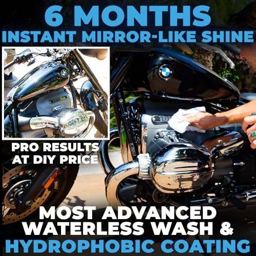 Waterless Car Wash Spray 8 oz - Motorcycle Cleaner (2-Pack) - Image 5
