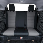 EKR Car Seat Covers for Toyota Camry 2018-2024 (Hybrid),Full Set | Custom Fit for Toyota Camry 2018-2024 XLE/XSE,Airbag Compatible,Waterproof Pet-resistant-Faux Leather(Black/Gray) - Image 6