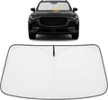 Proadsy Custom Fit 2023-2026 Mazda CX-50 Windshield Sun Shade, Blocks Heat | 240T Heat Shield, Drops Temp 54°F, Blocks 99% UV, Prevents Dashboard Cracking, Summer Parking & Beach Trips, Easy Twist-Fold by Proadsy