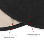 Car Towel Seat Cover, Waterproof Non-Slip Back Seat Protector for Post Gym Workout Beach Hiking, Sweatproof Washable Bucket Seat Protective Cover for Car SUV Truck Sedan (Pink) - Image 3
