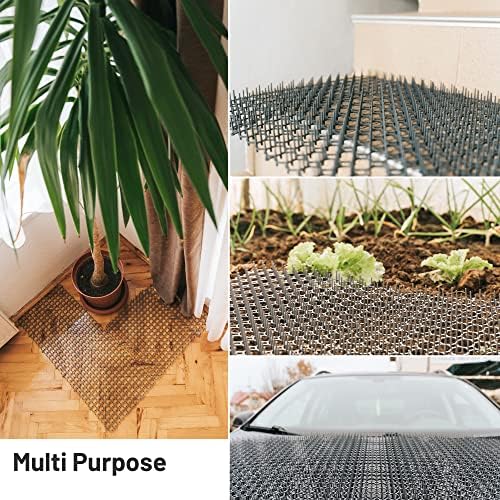 Petfolio 10 Pack Extra Large Cat Scat Mat for Cats - Cat Spike Mat 16.5 x 13.4 Inch with 1 Inch Spikes is Perfect to Keep Cats Away Indoor and Outdoor - Image 6