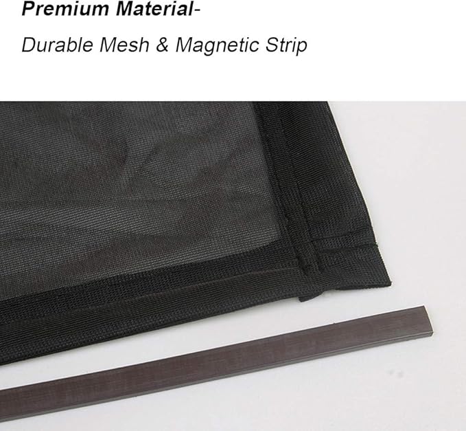 Magnetic Car Sunroof Sun Shade Breathable Mesh,Car roof Cover for Camping | UV Protection for Moonroof and Side Window, Quick Install, Sunroof Shade for SUV, Truck, Van, Car Camping Essentials - Image 5