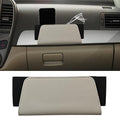 Car Seat Side Storage Pocket, Leather Foldable Auto Door Storage Box, Waterproof Car Trash Can Organizer, Multifunctional Vehicle Interior Accessories for Phones, Glasses, Keys, Cards (Beige) by Unknown