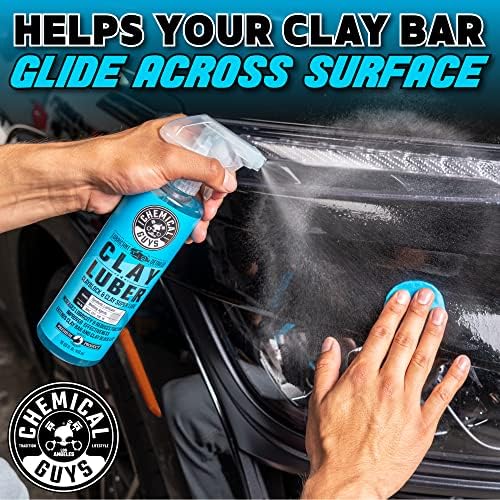 Chemical Guys, Clay Bar & Luber Kit, Medium Duty, Paint Prep, 2-Piece Set - Image 6