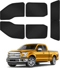 KUST Car Window Shades for Ford F-150 2015-2020 Side Window Covers with Rear Windshield Sun Shade UV Block Privacy Protection F150 Accessories for Camping Blackout 5PCS by KUST