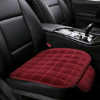 YoRise Car Seat Cushion, Car Driver Seats Protector Cover Red | Soft Plush Auto Seat Pad with Storage Pocket, Car Seat Cover with Non-Slip Rubber Bottom, Winter Vehicle Accessory by Unknown