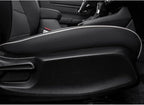 EKR Car Seat Covers for Honda HRV 2019-2022,Leatherette Full Set | Custom Fit for Honda HRV LX 2019-2022 Factory-Like Fit,360°Protection,Faux Leather(Black/Gray) - Image 2