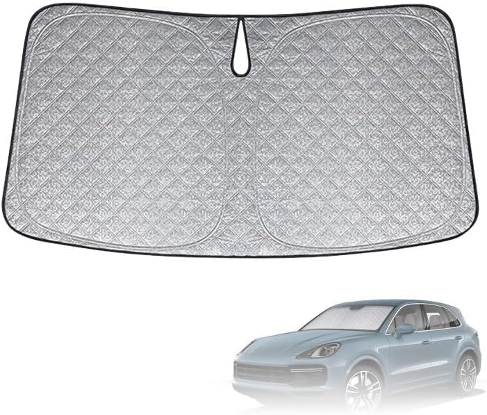 6 Layers Windshield Sun Shade for Porsche Cayenne 2019-2025 by Federedevo